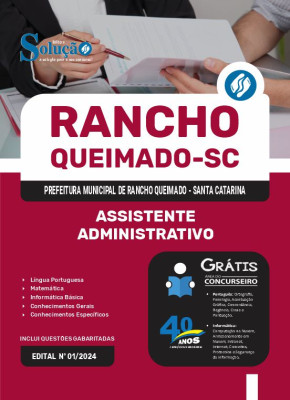 Apostila Prefeitura de Rancho Queimado - SC  - Assistente Administrativo - Imagem 3