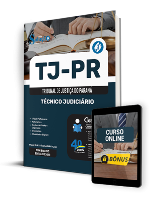 Apostila TJ-PR 2025 - Técnico Judiciário - Imagem 1