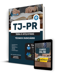 Capa Apostila TJ-PR 2025 - Técnico Judiciário
