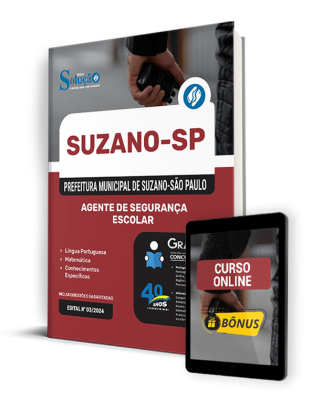 Apostila Prefeitura de Suzano - SP  - Agente de Segurança Escolar - Imagem 1