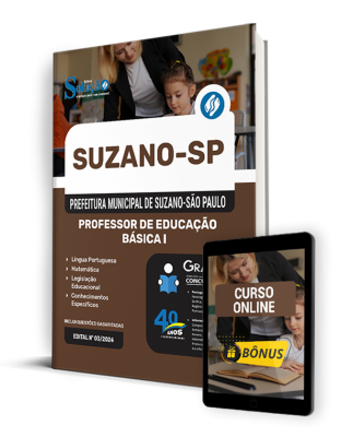 Apostila Prefeitura de Suzano - SP  - Professor de Educação Básica I - Imagem 1