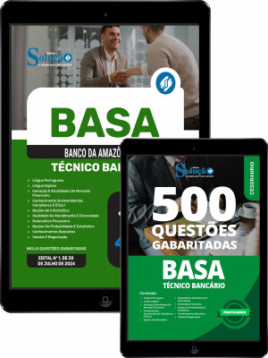 Combo BASA Técnico Bancário - Imagem 1