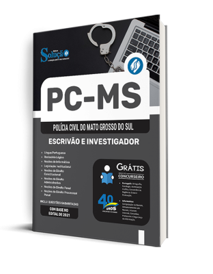 Apostila PC-MS 2025 - Escrivão e Investigador - Imagem 2