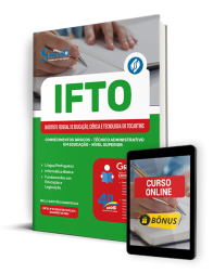 Capa Apostila IFTO  - Técnico Administrativo em Educação - Nível Superior (Conhecimentos Básicos)