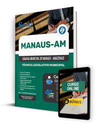 Capa Apostila Câmara de Manaus - AM  - Técnico Legislativo Municipal