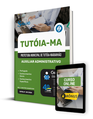 Apostila Prefeitura de Tutóia - MA  - Auxiliar Administrativo - Imagem 1
