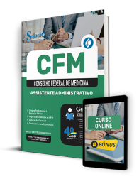 Capa Apostila CFM  - Assistente Administrativo