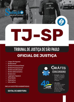 Apostila TJ-SP  - Oficial de Justiça - Imagem 3