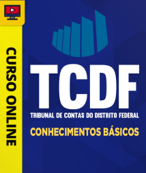 Capa Curso Tribunal de Contas do Distrito Federal - TCDF - Conhecimentos Básicos