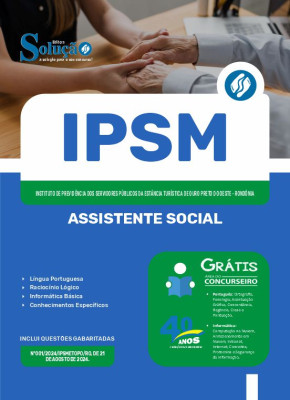 Apostila IPSM-RO  - Assistente Social - Imagem 3