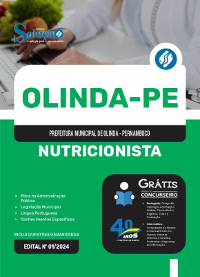 Apostila Prefeitura de Olinda - PE  - Nutricionista - Imagem 3