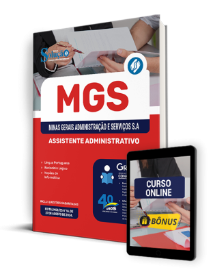 Apostila MGS - Minas Gerais Administração e Serviços S.A 2024 - Assistente Administrativo.Prepare... Apostila MGS 2024 - Assistente Administrativo