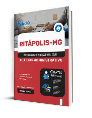 Apostila Prefeitura de Ritápolis - MG  - Auxiliar Administrativo, Auxiliar de Biblioteca, Auxiliar de Secretaria Escolar, Educador Social e Recepcionista - Imagem 2