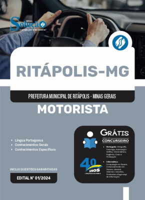 Apostila Prefeitura de Ritápolis - MG  - Motorista - Imagem 3