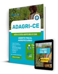 Capa Apostila ADAGRI-CE  - Agente Fiscal Agropecuário