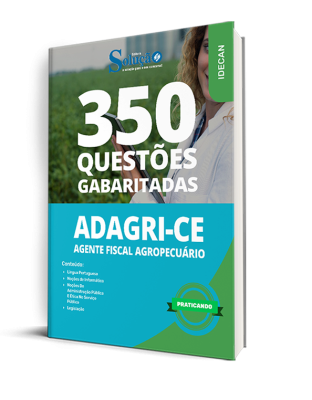 Caderno de Questões ADAGRI-CE - Agente Fiscal Agropecuário - 350 Questões Gabaritadas - Imagem 1
