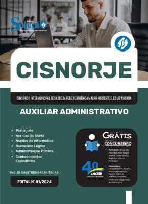 Apostila CISNORJE  - Auxiliar Administrativo - Imagem 3