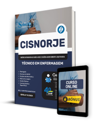 Capa Apostila CISNORJE  - Técnico em Enfermagem