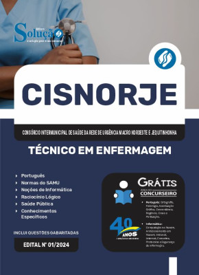 Apostila CISNORJE  - Técnico em Enfermagem - Imagem 3