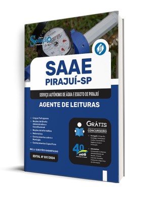 Apostila SAAE Pirajuí SP  - Agente de Leituras - Imagem 2