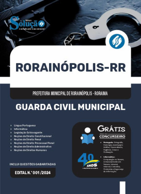 Apostila Prefeitura de Rorainópolis - RR  - Guarda Civil Municipal - Imagem 3