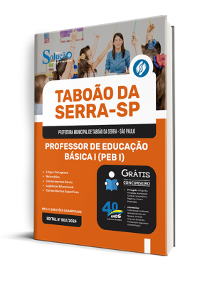 Apostila Prefeitura de Taboão da Serra - SP  - Professor de Educação Básica I (PEB I) - Imagem 2