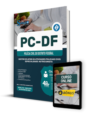 Apostila PCDF  - Gestor de Apoio às Atividades Policiais Civis - Especialidade: Nutricionista - Imagem 1