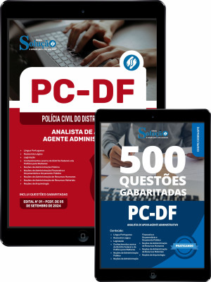 Combo PCDF Analista de Apoio às Atividades Policiais - Especialidade: Agente Administrativo - Imagem 1