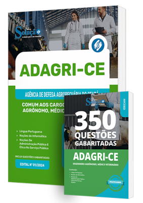 Combo ADAGRI-CE - Comum aos Cargos: Engenheiro Agrônomo e Médico Veterinário - Imagem 1