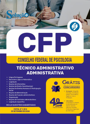 Apostila CFP  - Técnico Administrativo/Administrativa - Imagem 3