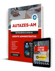 Capa Apostila Prefeitura de Autazes - AM  - Agente Administrativo