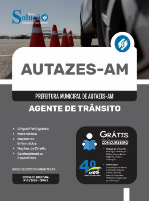 Apostila Prefeitura de Autazes - AM  - Agente de Trânsito - Imagem 3