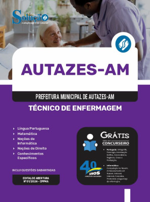 Apostila Prefeitura de Autazes - AM  - Técnico de Enfermagem - Imagem 3