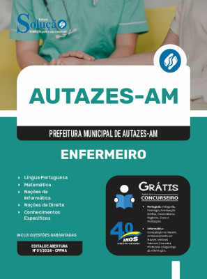 Apostila Prefeitura de Autazes - AM  - Enfermeiro - Imagem 3