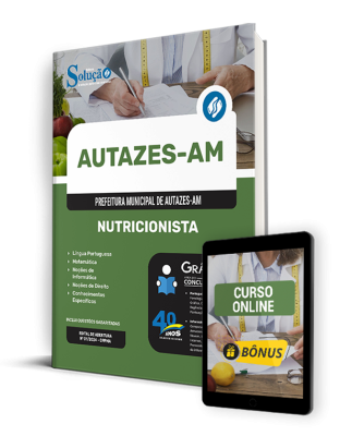 Apostila Prefeitura de Autazes - AM  - Nutricionista - Imagem 1