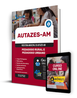 Apostila Prefeitura de Autazes - AM  - Pedagogo Rural e Pedagogo Urbano - Imagem 1