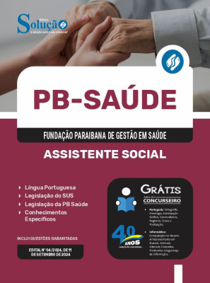 Apostila PB Saúde em PDF  - Assistente Social - Imagem 1