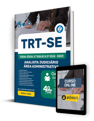 Apostila TRT-SE  - Analista Judiciário - Área Administrativa - Imagem 1