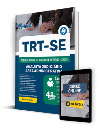 Capa Apostila TRT-SE  - Analista Judiciário - Área Administrativa