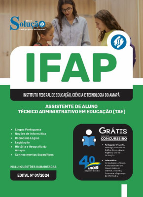 Apostila IFAP  - Assistente de Aluno - Técnico Administrativo em Educação (TAE) - Imagem 3