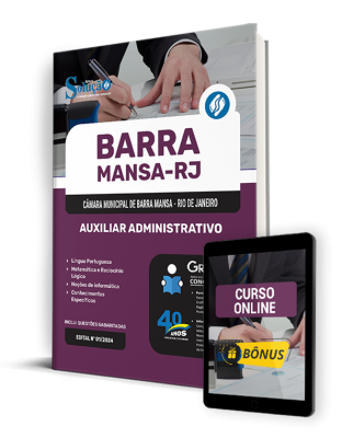 Apostila Câmara de Barra Mansa - RJ  - Auxiliar Administrativo - Imagem 1