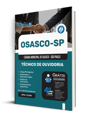 Apostila Câmara de Osasco - SP  - Técnico de Ouvidoria - Imagem 2