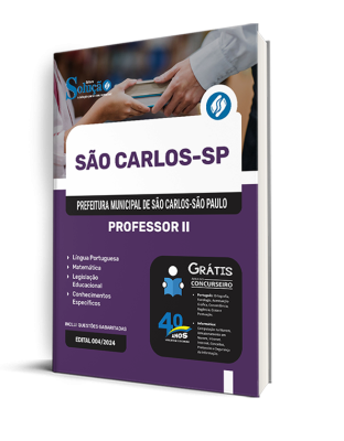 Apostila Prefeitura de São Carlos - SP  - Professor II - Imagem 2