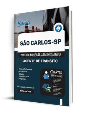 Apostila Prefeitura de São Carlos - SP  - Agente de Trânsito - Imagem 2