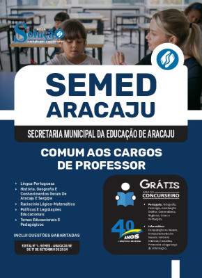 Apostila SEMED Aracaju  - Comum aos Cargos de Professor - Imagem 3