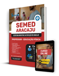 Capa Apostila SEMED Aracaju  - Professor - Educação Física
