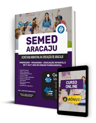 Apostila SEMED Aracaju  - Professor - Pedagogia - Educação Infantil e do 1º ao 5º ano do Ensino Fundamental - Imagem 1