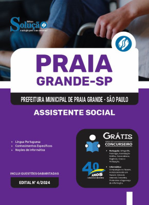 Apostila Prefeitura de Praia Grande - SP em PDF  - Assistente Social - Imagem 1