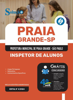 Apostila Prefeitura de Praia Grande - SP  - Inspetor de Alunos - Imagem 3