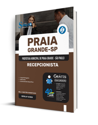 Apostila Prefeitura de Praia Grande - SP  - Recepcionista - Imagem 2